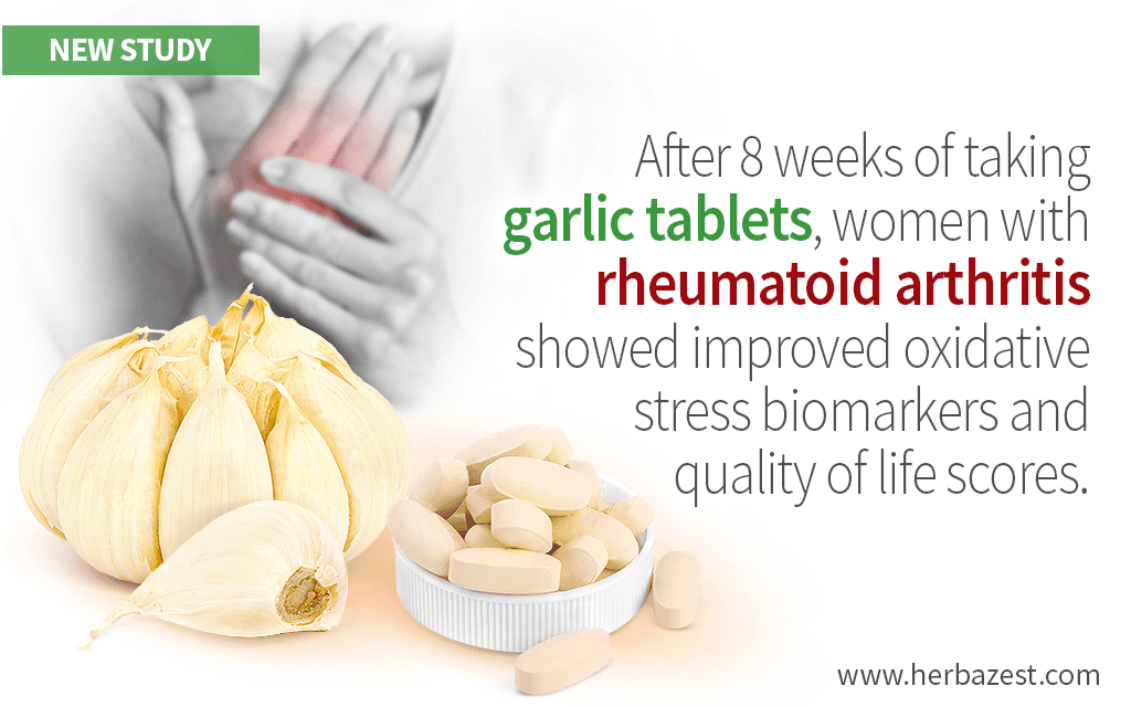 Garlic Supplementation May Benefit Women with Rheumatoid Arthritis