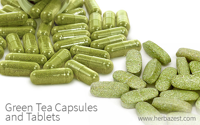 Green Tea Capsules and Tablets
