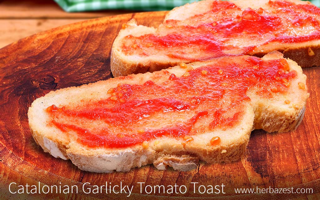 Catalonian Garlicky Tomato Toast