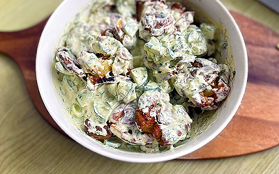 Smashed Potato Salad