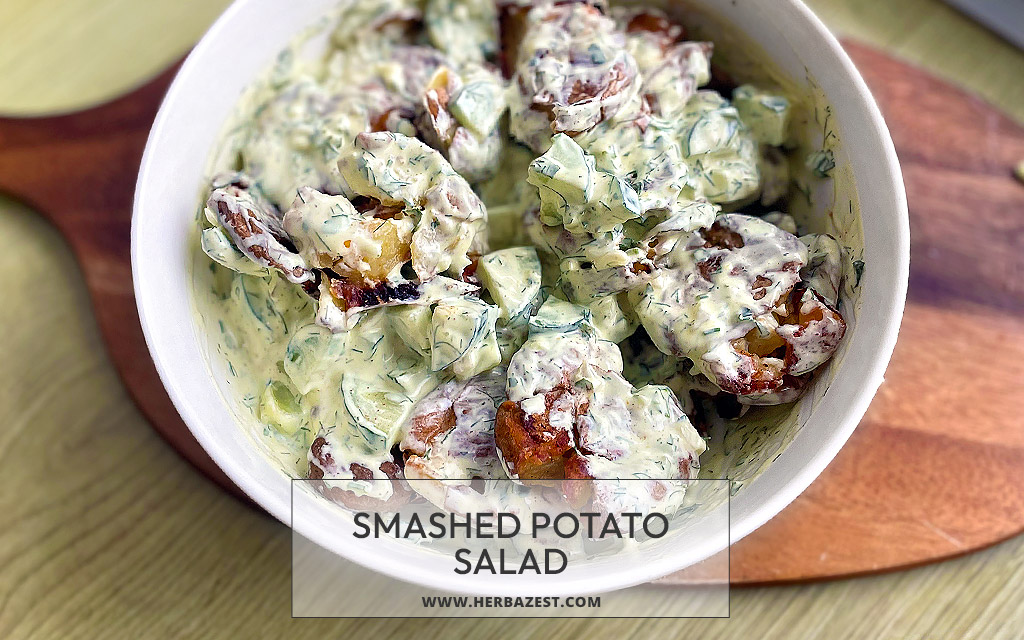 Smashed Potato Salad