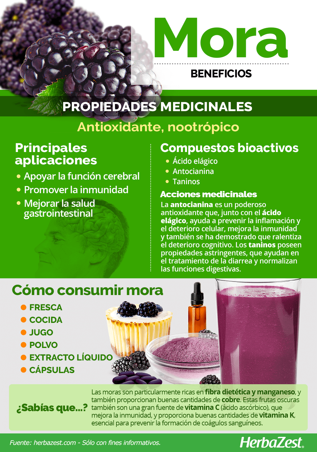 Beneficios de la mora