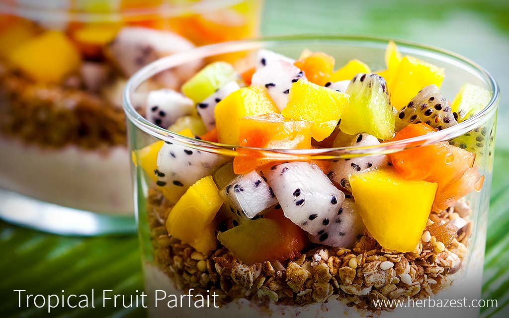 Tropical Fruit Parfait