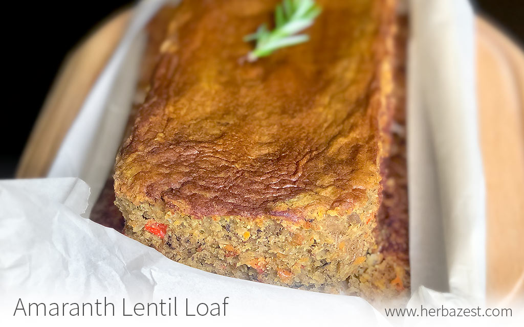 Amaranth Lentil Loaf