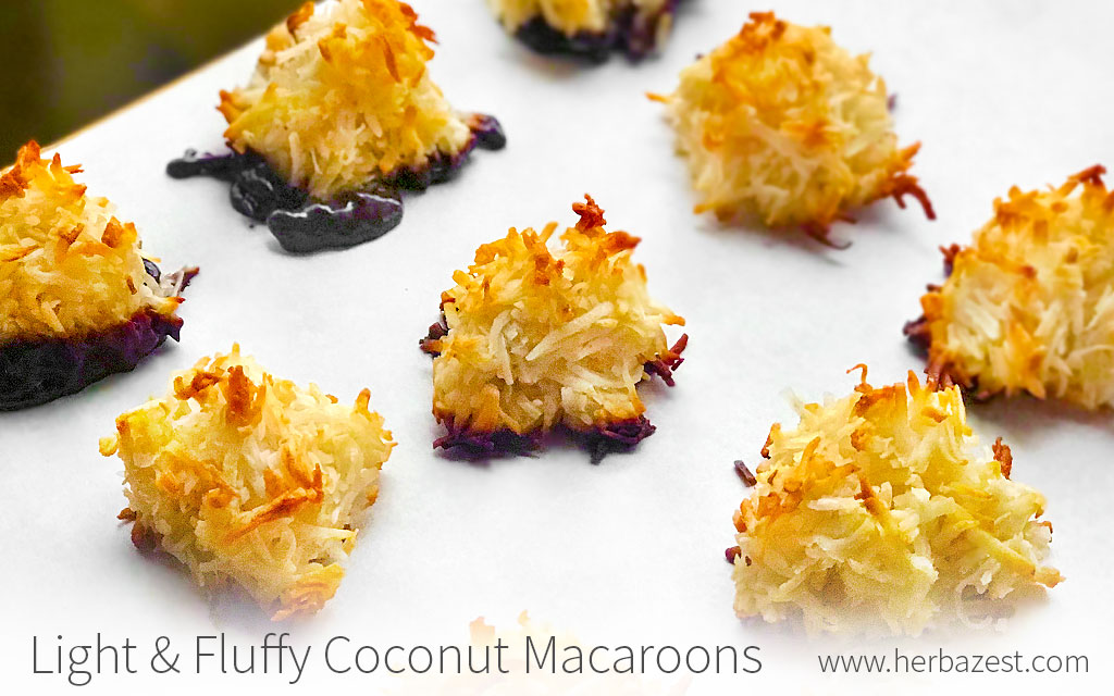 Light & Fluffy Coconut Macaroons