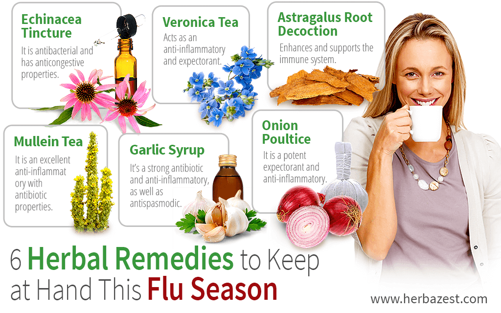 6 Herbal Remedies to Keep at Hand This Flu Season