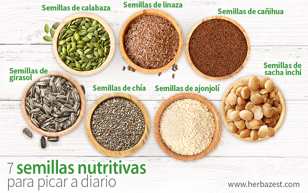 7 semillas nutritivas para picar a diario