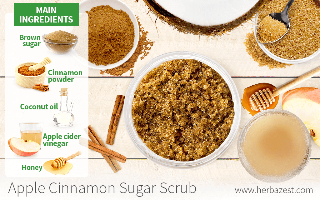 Apple Cinnamon Sugar Scrub HerbaZest