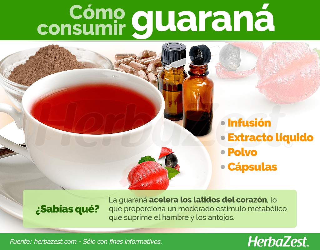Cómo consumir guaraná
