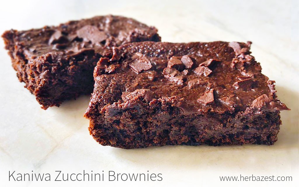 Kaniwa Zucchini Brownies