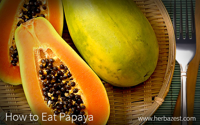How to Eat Papaya