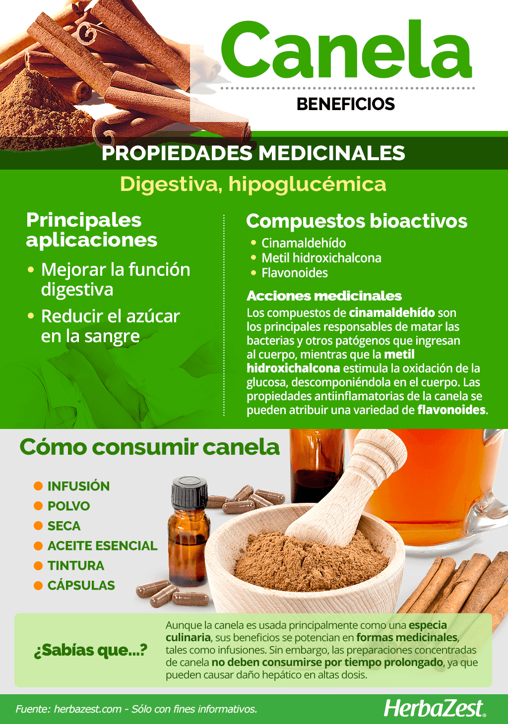 Beneficios de la canela