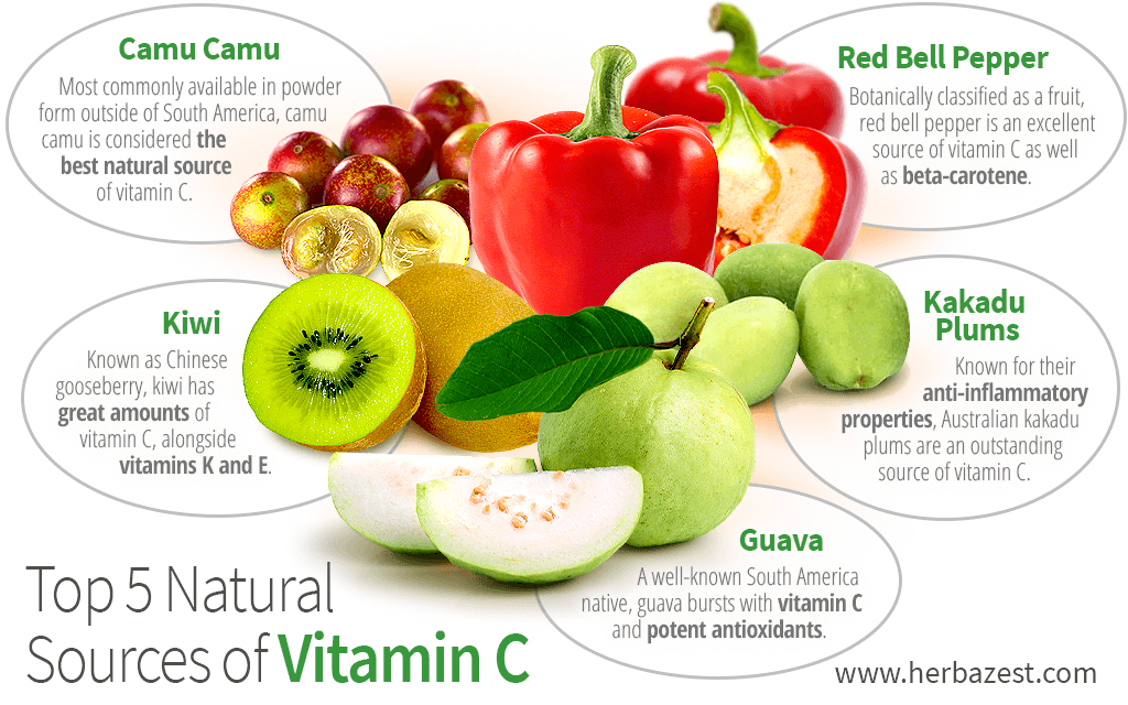 Top 5 Natural Sources of Vitamin C