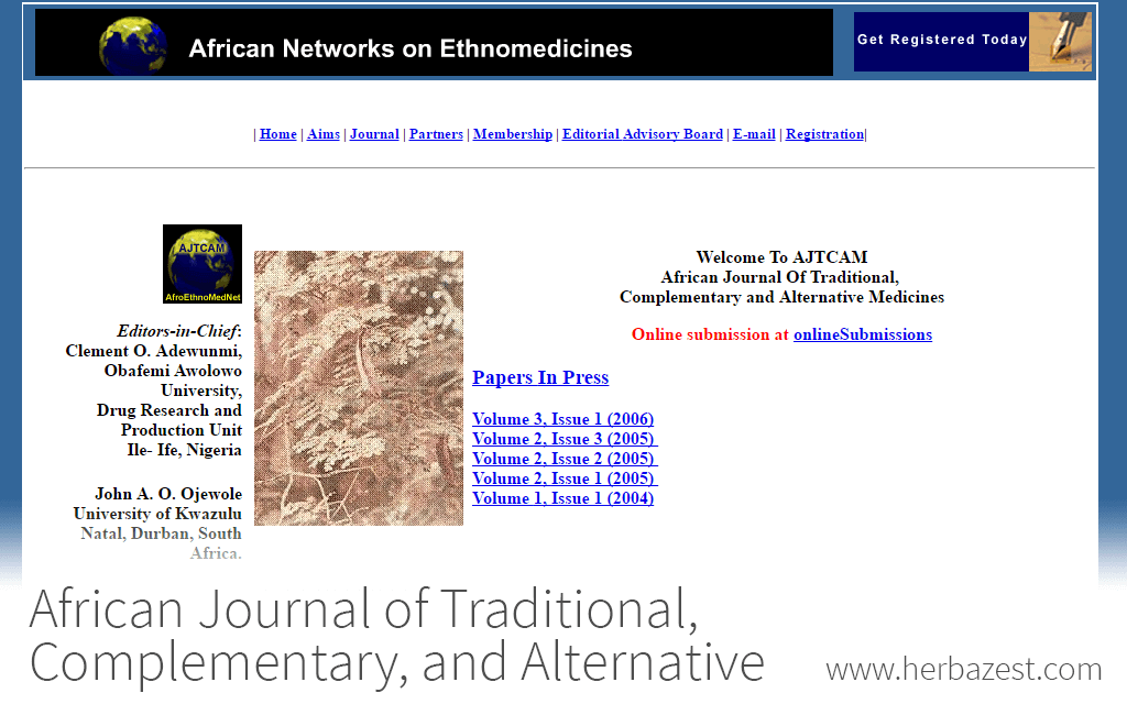 African journal of traditional, complementary, and alternative medicines