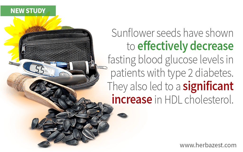 Sunflower Seeds May Improve Blood Sugar Control in Diabetics