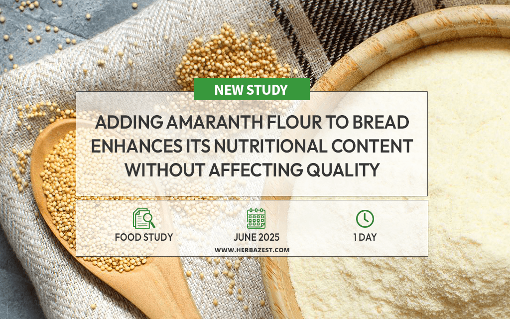 Study Evaluates the Effects of Replacing Wheat Flour with Amaranth Flour