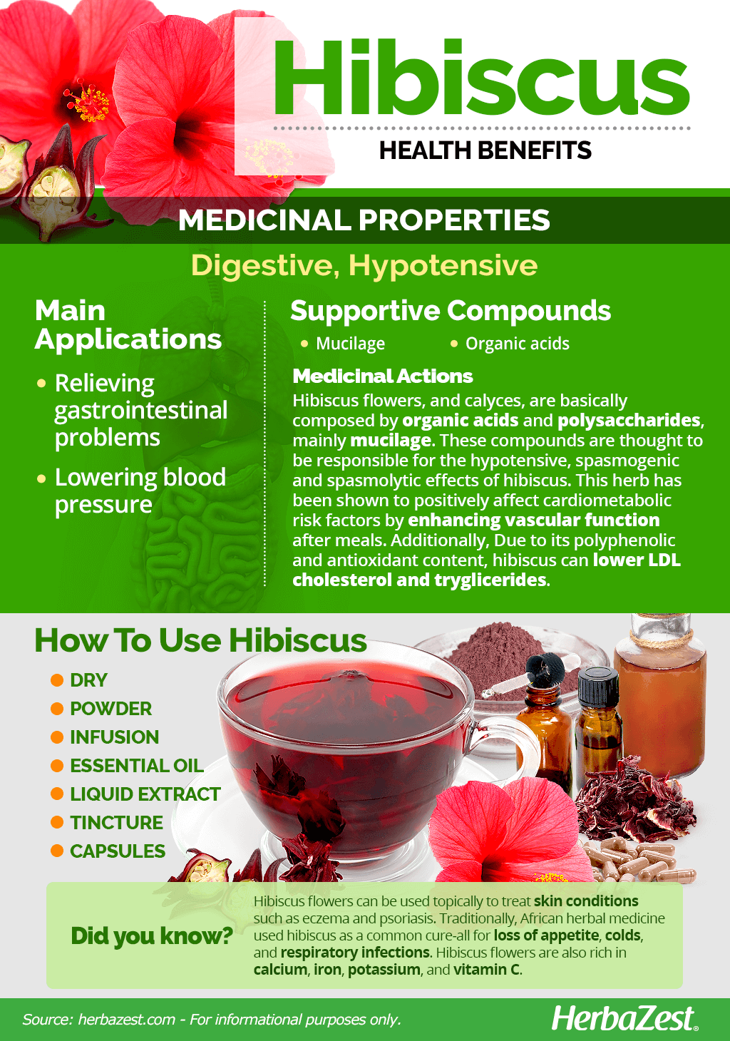 Hibiscus for Health: Overview, Benefits, & Side Effects: Gaia Herbs®