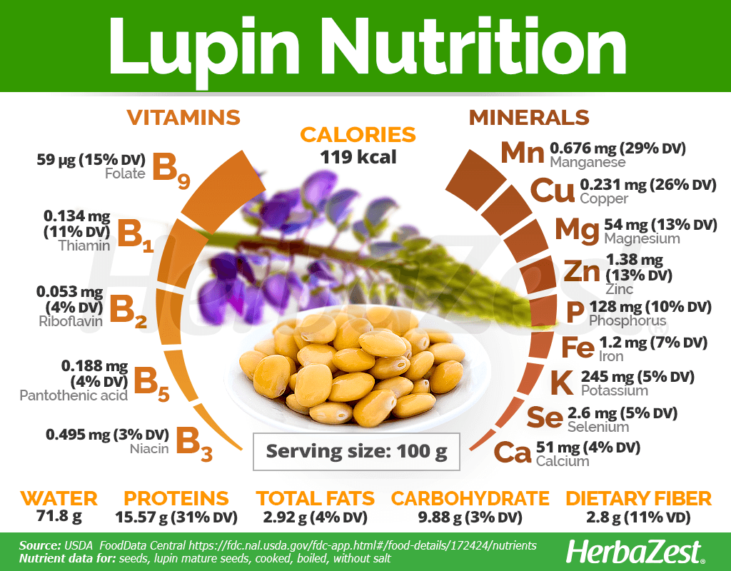 Lupin Nutrition Facts