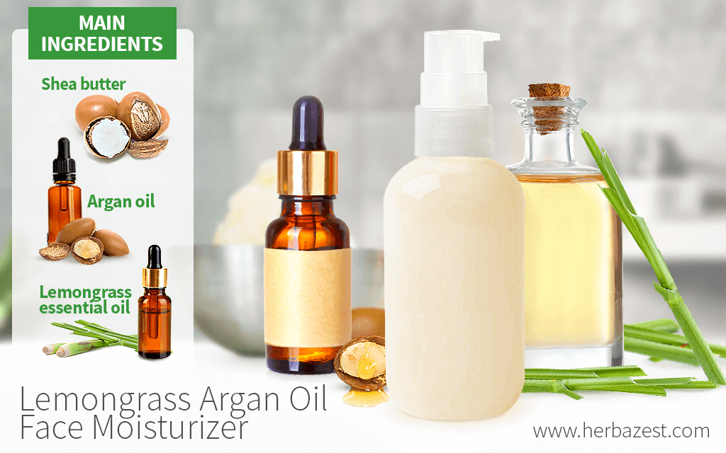 Lemongrass Argan Oil Face Moisturizer