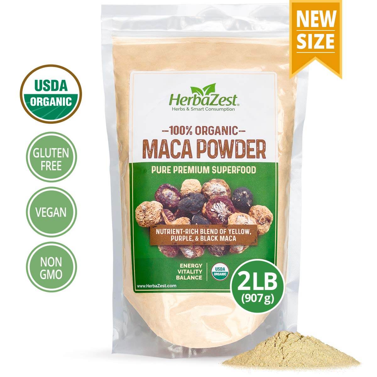 Maca en Polvo HerbaZest