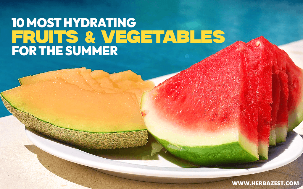 10 Most Hydrating Fruits & Vegetables for the Summer