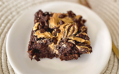 Baked Amaranth Peanut Butter Chocolate Oats