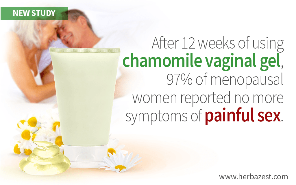 Chamomile Gel Reduces Painful Sex in Menopausal Women